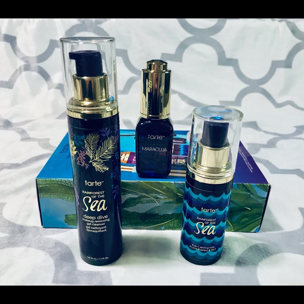 🍒[2/$25] Tarte Rainforest Skincare Set! 💜